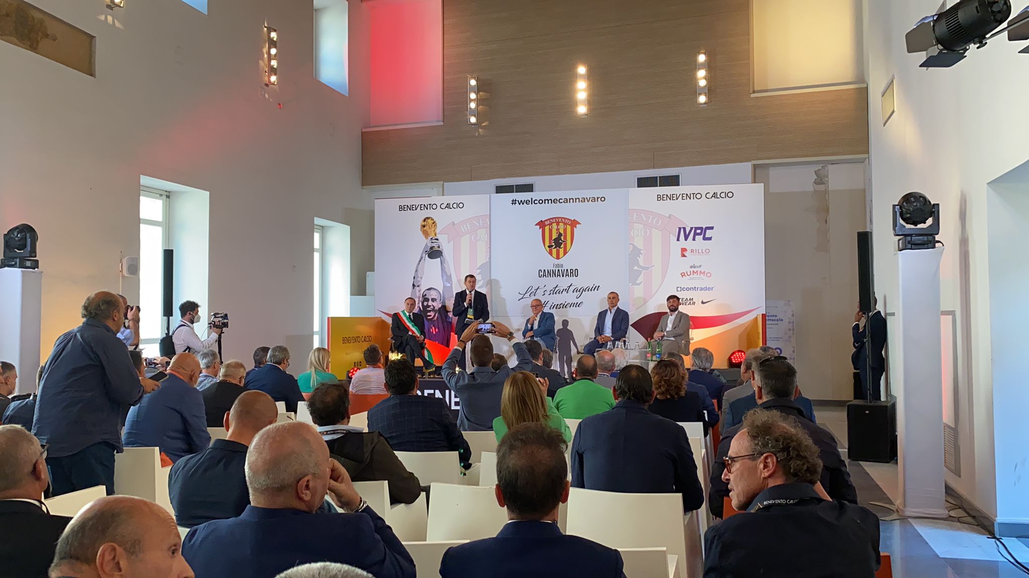 Benevento, è il Cannavaro day. Ancora una volta però: insieme, meno qualcuno