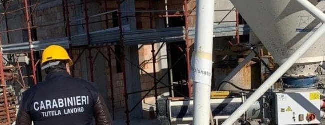 Controlli in cantieri edili nel Sannio, riscontrati 33 casi di irregolarità. Sanzioni amministrative  per oltre 110.415 euro
