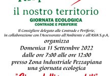 Domenica 11 settembre nella zona industriale di Pezzapiana si terrà la giornata ecologica denominata “Siamo tutti responsabili”