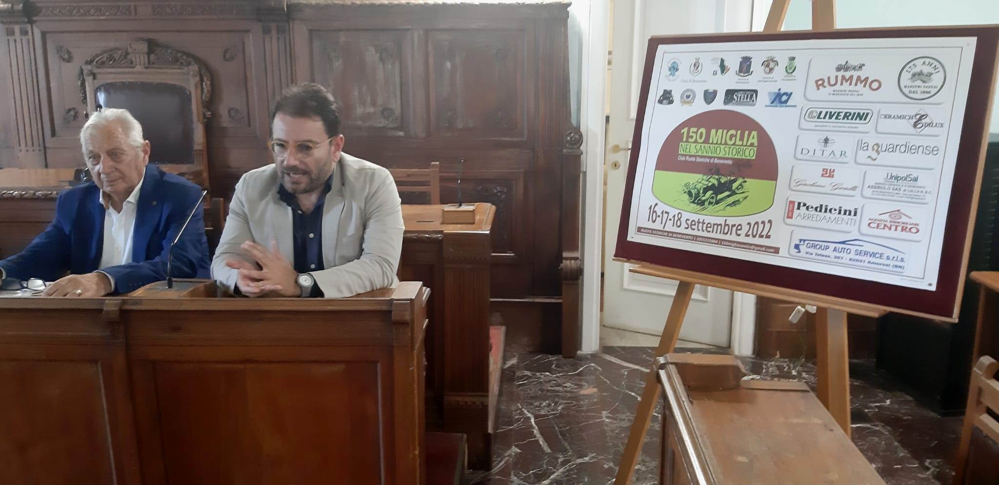 Presentato il programma “150 miglia nel Sannio storico”