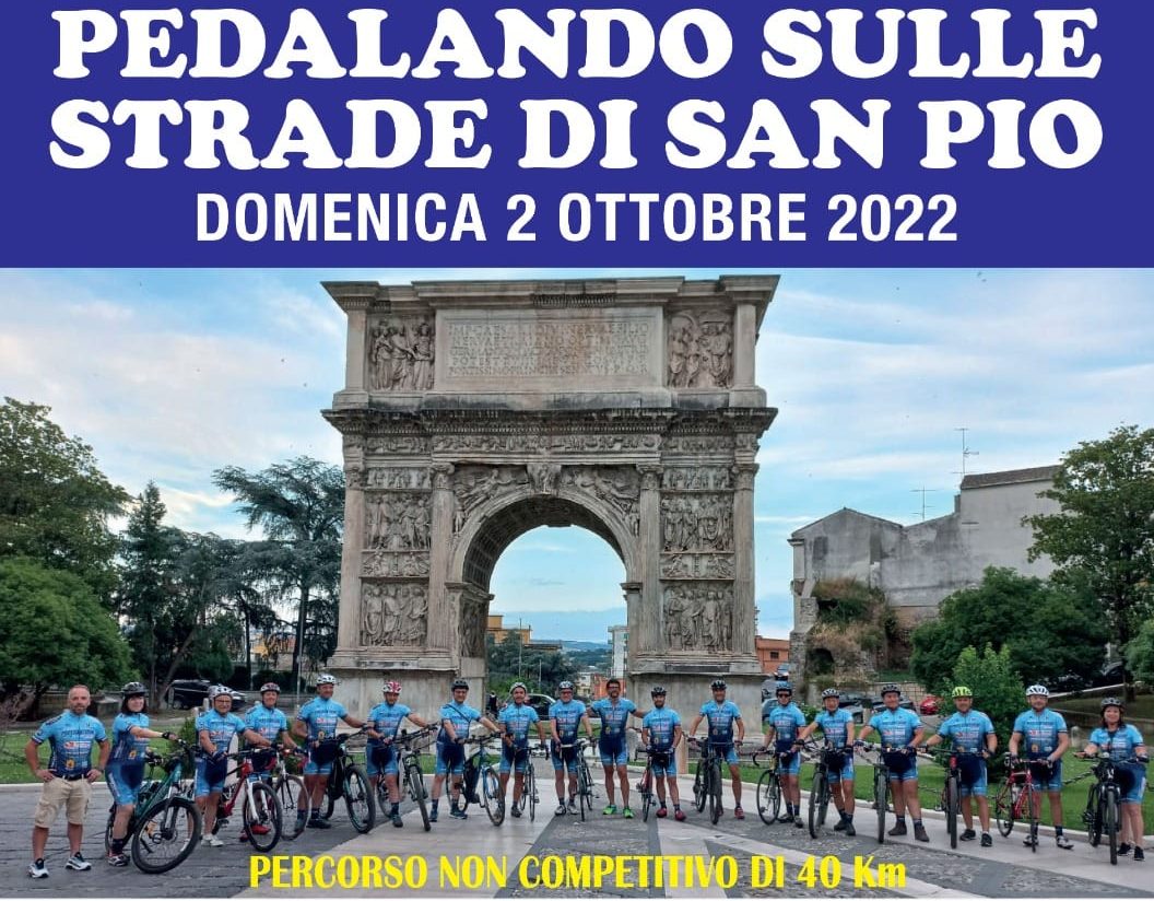 “Pedalando sulle strade di San Pio”, domenica  2 ottobre l’evento che unisce sport e turismo religioso