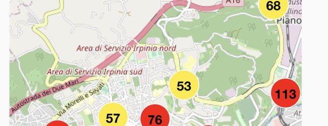 Caldo e assenza di vento: ad Avellino valori di Pm10 oltre la soglia