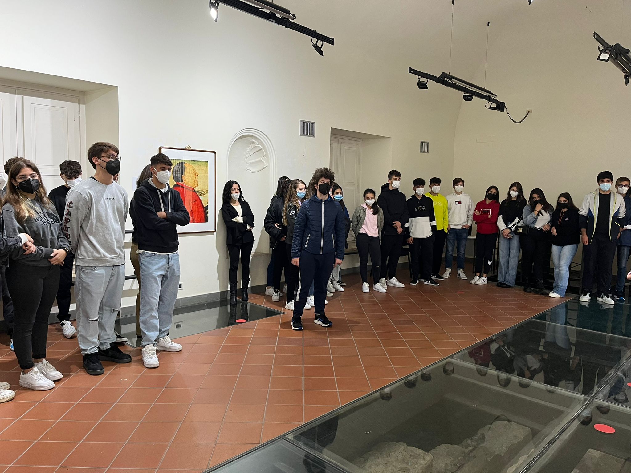 Alla Rocca dei Rettori la visita di studio degli studenti dell’Istituto “Alberti” di Benevento