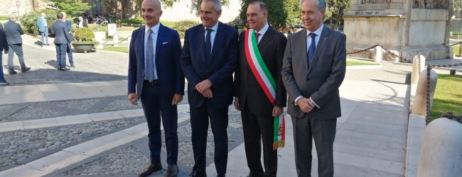 A Benevento la visita del Capo della Polizia Lamberto Giannini