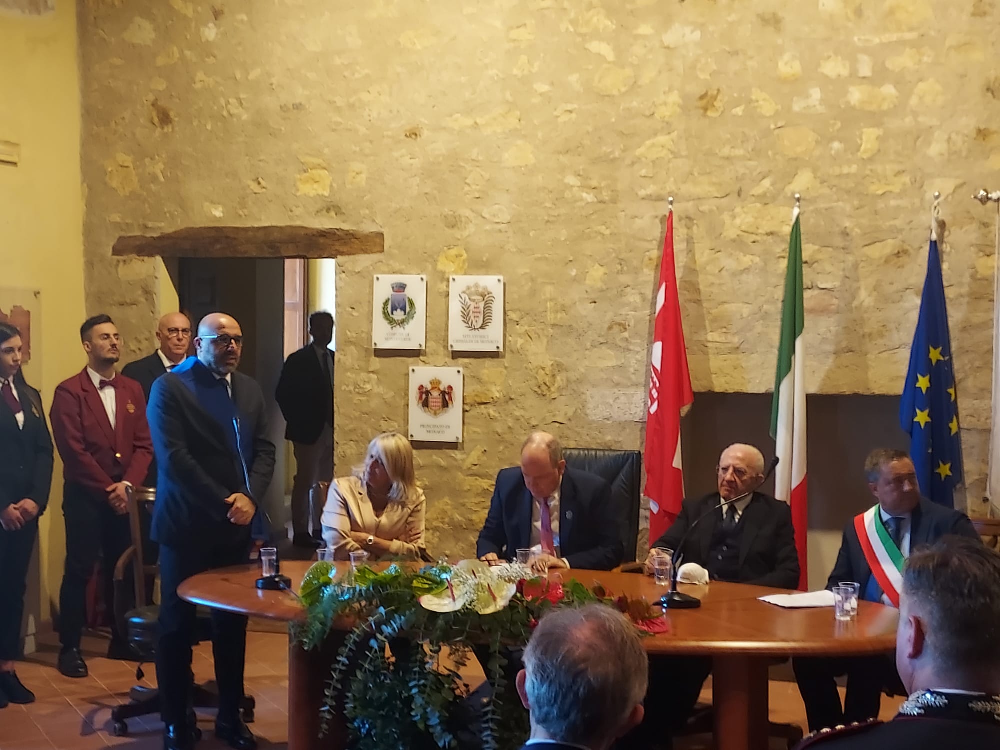 Il principe Alberto II di Monaco in visita a Monteverde, si rinsalda il legame storico con i Grimaldi