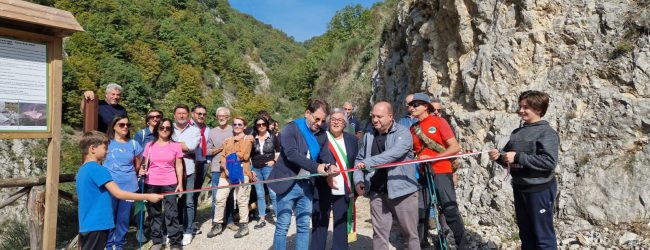 Cautano|Inaugurato il primo Sentiero Geologico a “Vallone Guria”