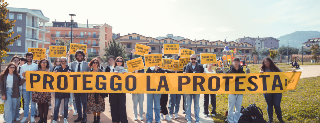 San Giorgio del Sannio| ‘Proteggo la protesta’, in nome delle donne iraniane
