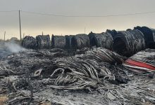 Cavi elettrici in fiamme, nella notte incendio tra Pontelandolfo e Campolattaro