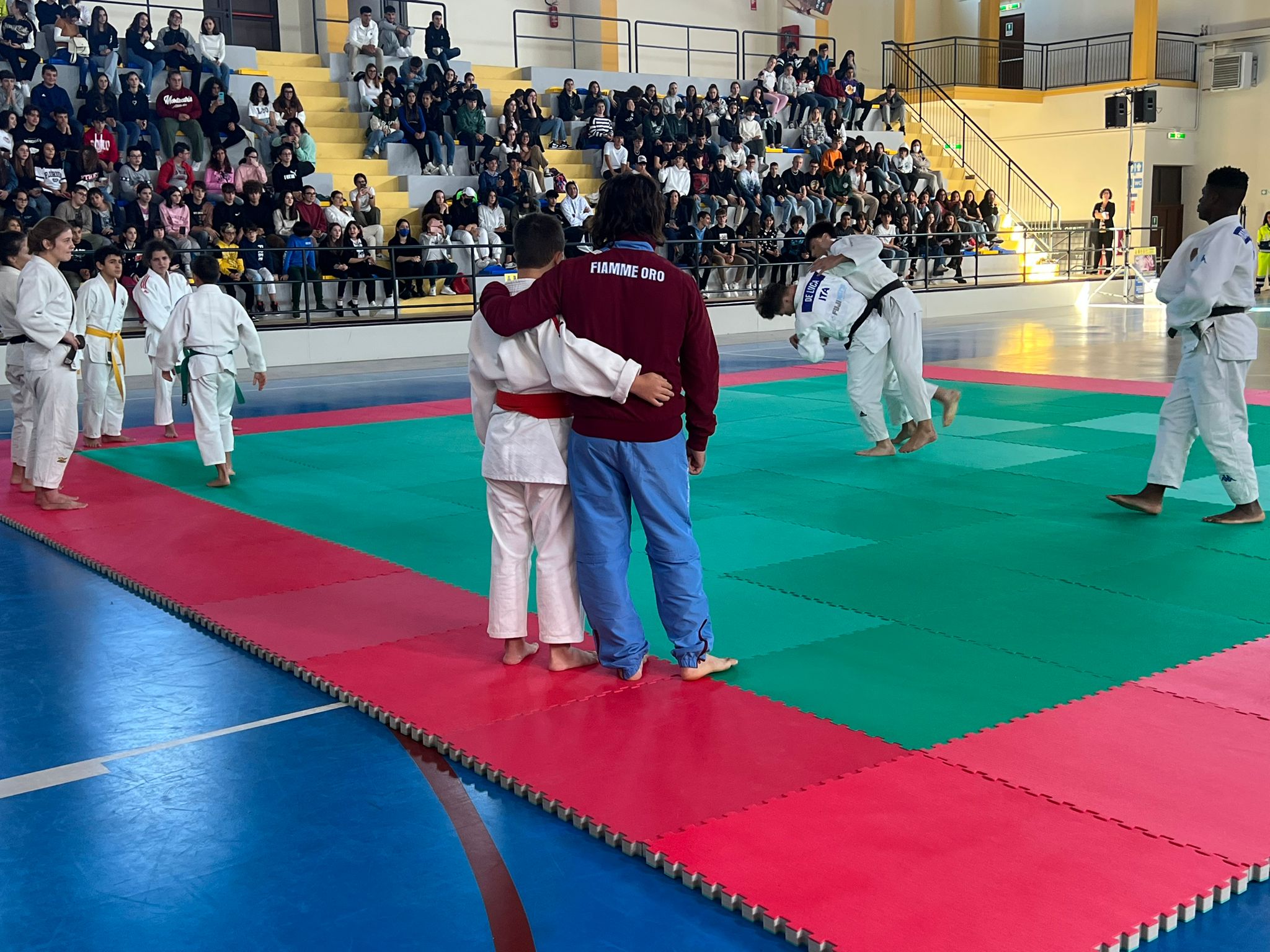 Telese Terme, una lezione di judo contro il bullismo