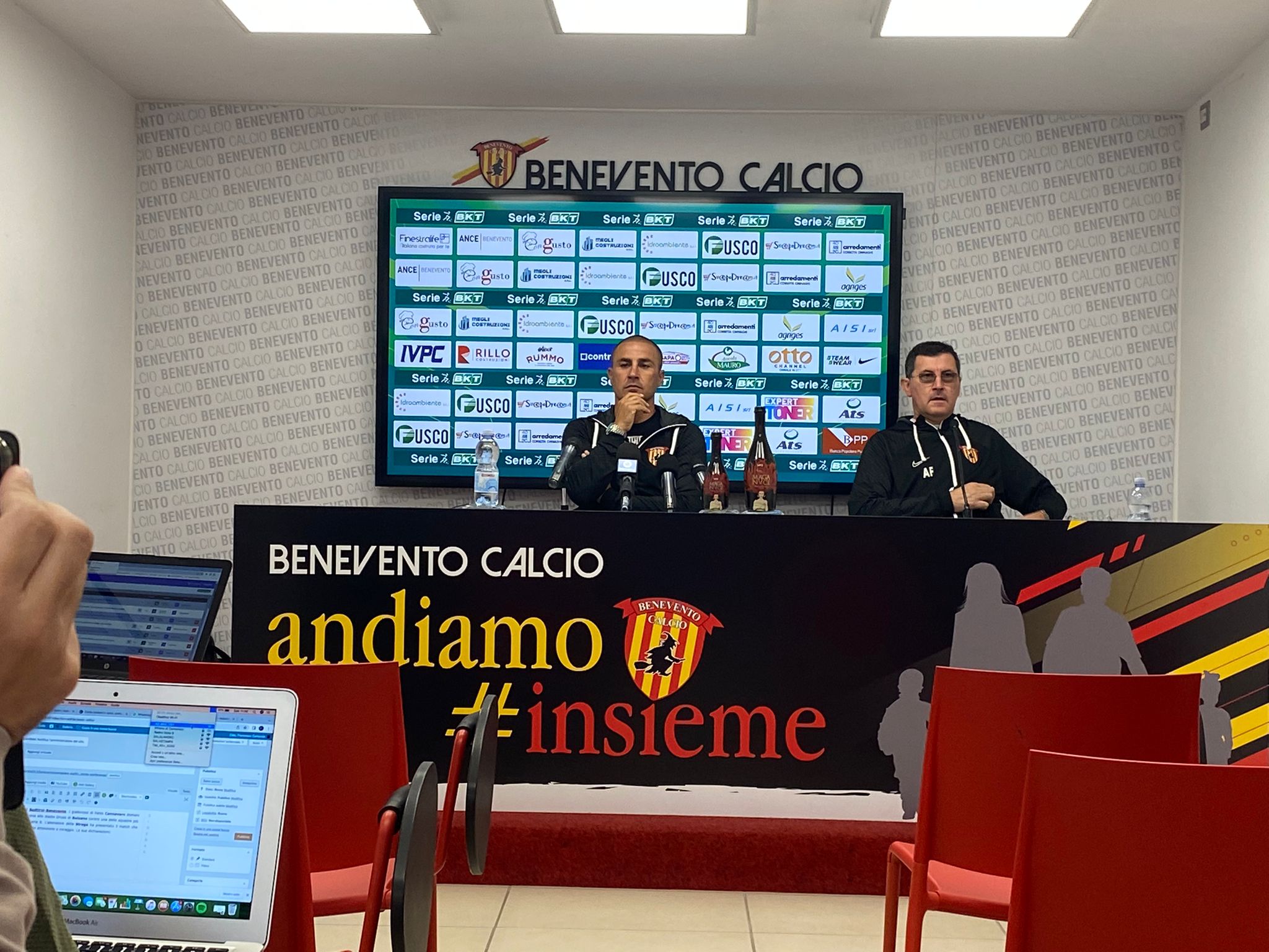 Benevento, Cannavaro: “Dobbiamo togliere il freno a mano. Il vincere per forza, a volte ti rovina”