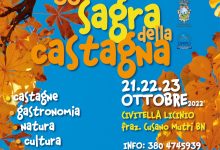 Civitella Licino, dal 21 al 23 ottobre torna la 36° edizione della “Sagra della Castagna”