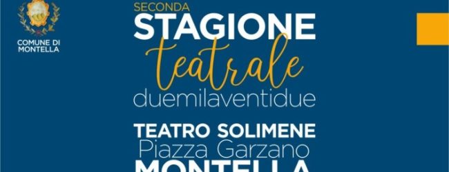 Montella| Riparte la stagione al Teatro Solimene: tre gli spettacoli in programma