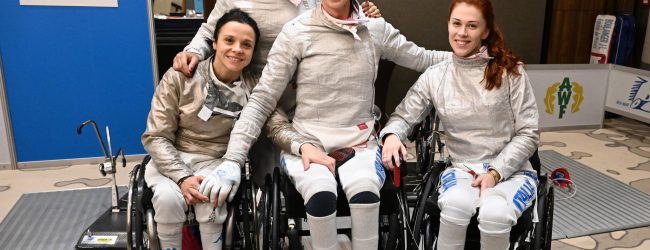 Scherma paralimpica, seconda medaglia europea per la sannita Pasquino: bronzo nella gara a squadre