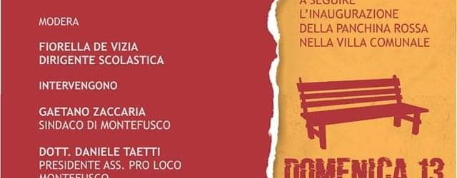 Montefusco: “Siediti accanto a lei”un incontro per riflettere sulla violenza di genere