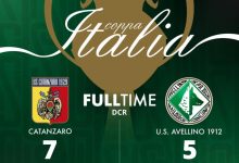 Avellino, rigori decisivi: lupi fuori dalla Coppa Italia