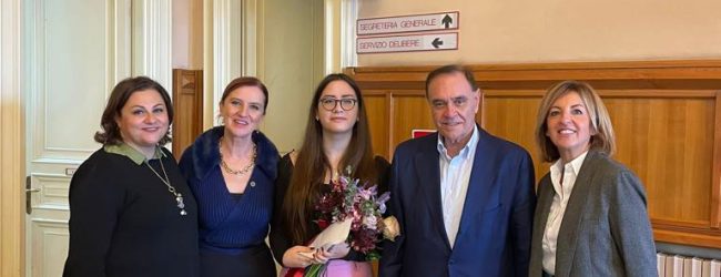 Premio FIDAPA “Donna Domani” a Valeria Manco, migliore studentessa 2021-22