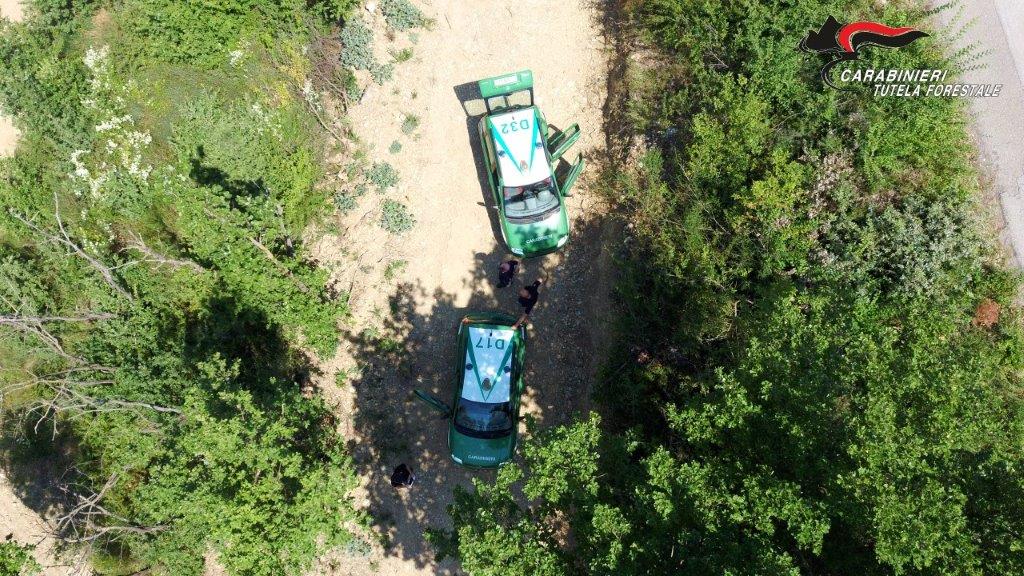 Benevento| Lavori edili in area protetta “catturati” da un drone: denunciate due persone