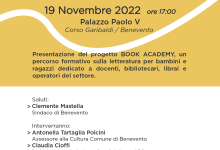 “Book Academy” educare alla lettura dentro e fuori la scuola, la presentazione del progetto