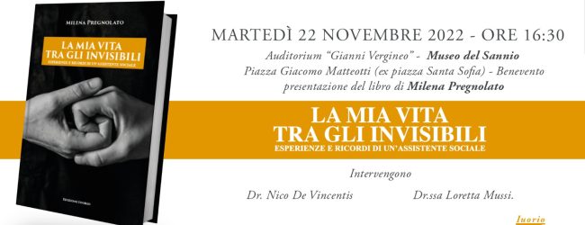 “La mia vita tra gli invisibili” il libro di Milena Pregnolato