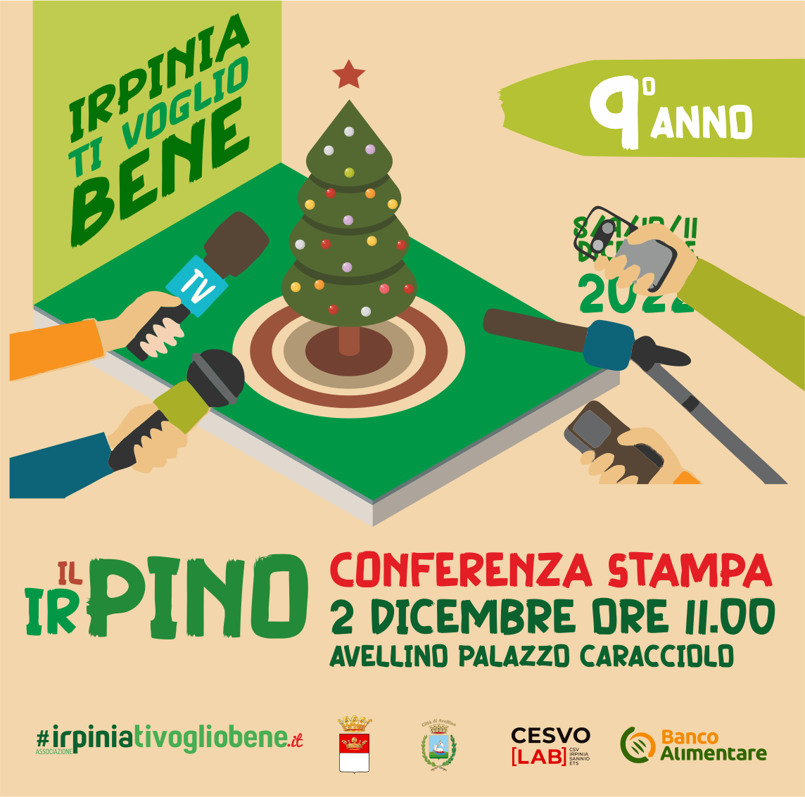 Torna il viaggio del “Pino Irpino”, dall’8 all’11 dicembre la nona edizione della carovana di solidarietà