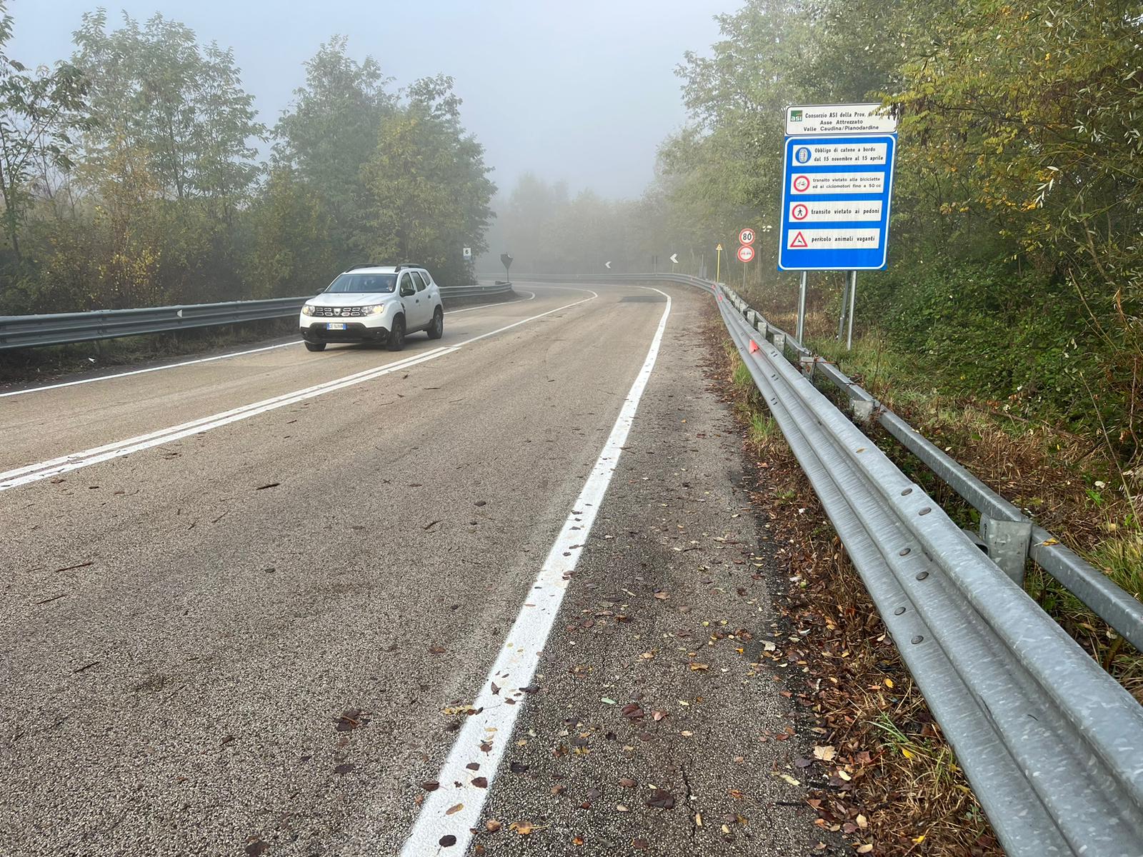 Valle Caudina, riaperto l’asse attrezzato fino a Roccabascerana. Pisano: “A breve inizieranno i lavori per il III lotto”