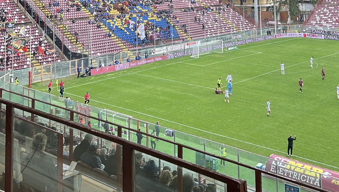 Reggina-Benevento: 2-2. I giallorossi conquistano il punto in rimonta