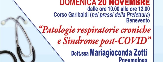 Patologie respiratorie e sindrome post Covid: tornano “Le domeniche della salute” del Rotary Club
