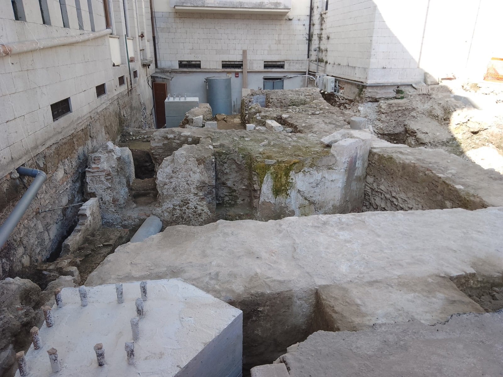 Pics, il fascino degli scavi di Piazza Orsini