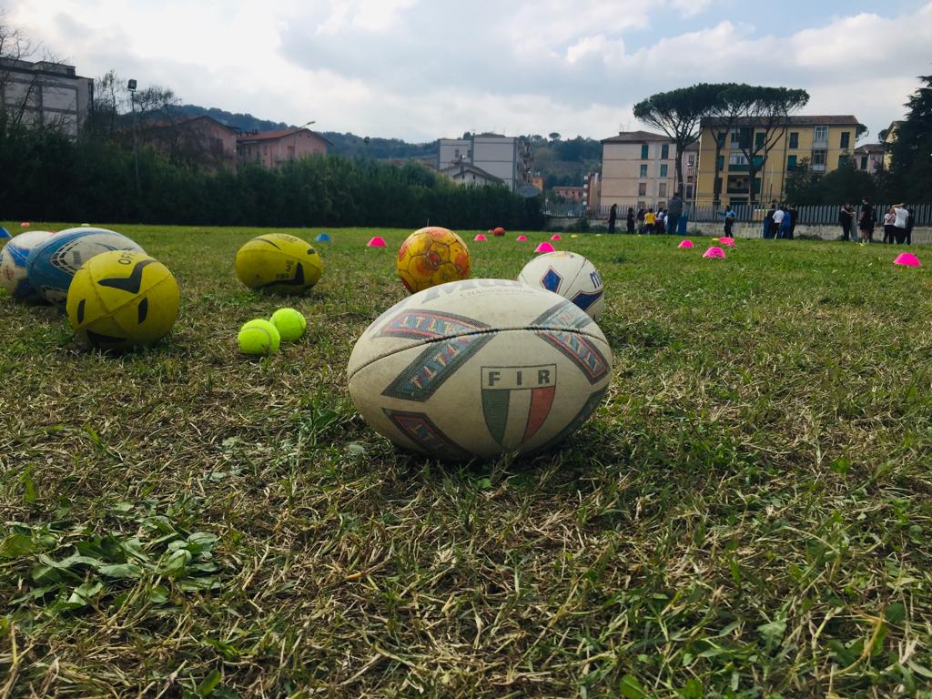 Benevento| “Educazione alla legalità attraverso il Rugby” con i bambini dell’I.C Bosco Lucarelli