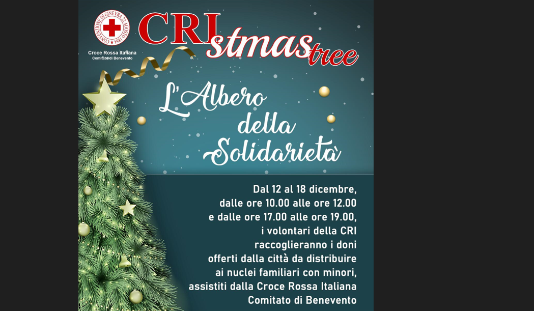 Croce Rossa Benevento, raccolta dei doni non usati in citta’
