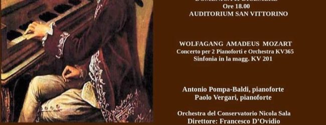 Il pianista Antonio Pompa-Baldi a Benevento