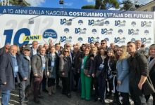 FdI Sannio, grande partecipazione a Roma al decennale del partito