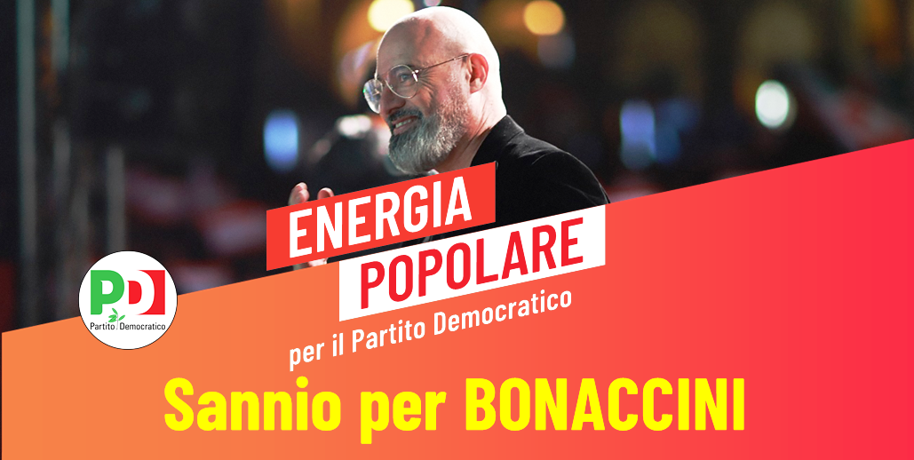 Sannio per Bonaccini, arrivano altre cinque adesioni