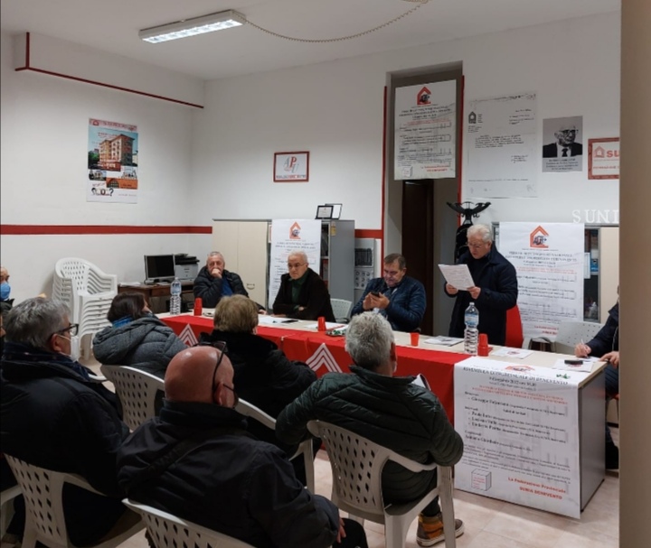 Sunia Benevento, riconfermato il Segretario Giuseppe Falzarano