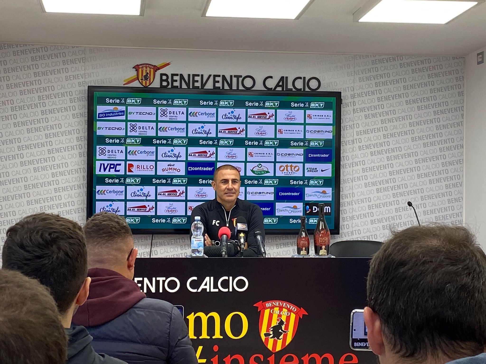 Benevento, Cannavaro: “Col Palermo è una finale e le finali vanno vinte”
