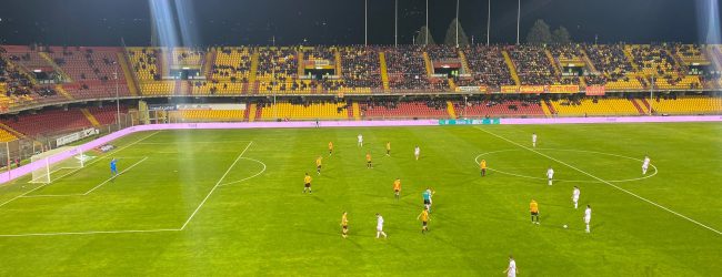 Benevento-Palermo: 0-1. Brunori firma il colpaccio. Per i giallorossi si fa dura