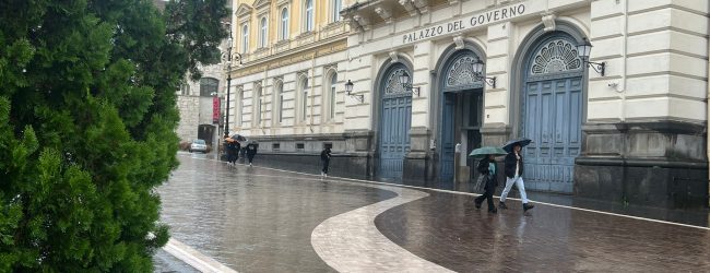 Domani allerta meteo gialla su tutta la Campania