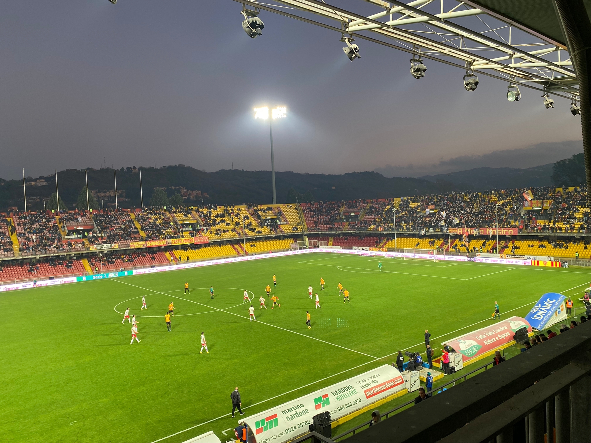 Benevento-Perugia: 0-2. “Vigorito” ancora espugnato, nuovo crollo giallorosso