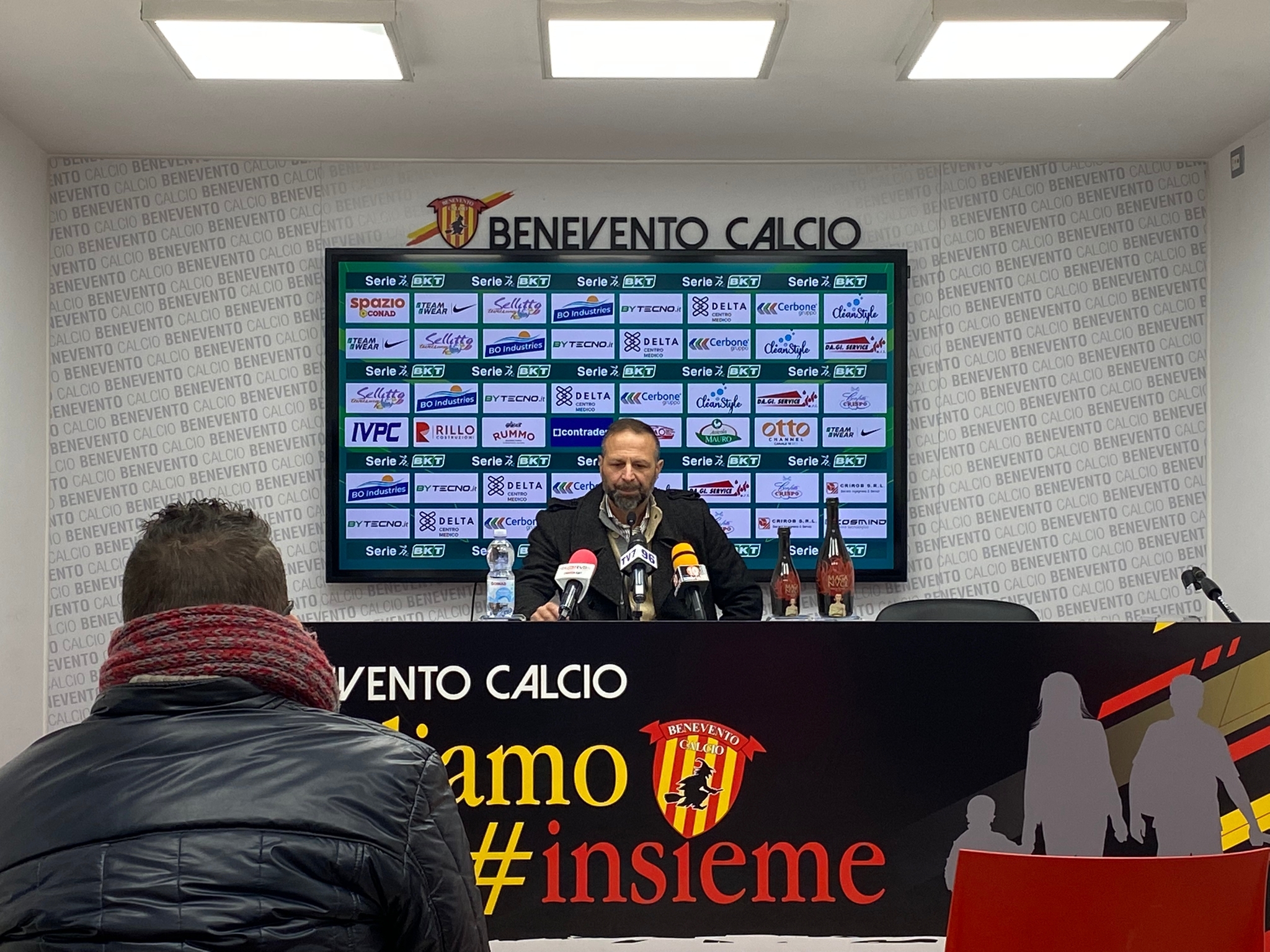 Perugia, Santopadre: “Vigorito, una volta tanto tocca anche a me vincere. Il Benevento ha trovato un grande Perugia”