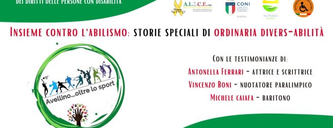 “Avellino oltre lo sport”, storie di resilienza per dire no all’abilismo