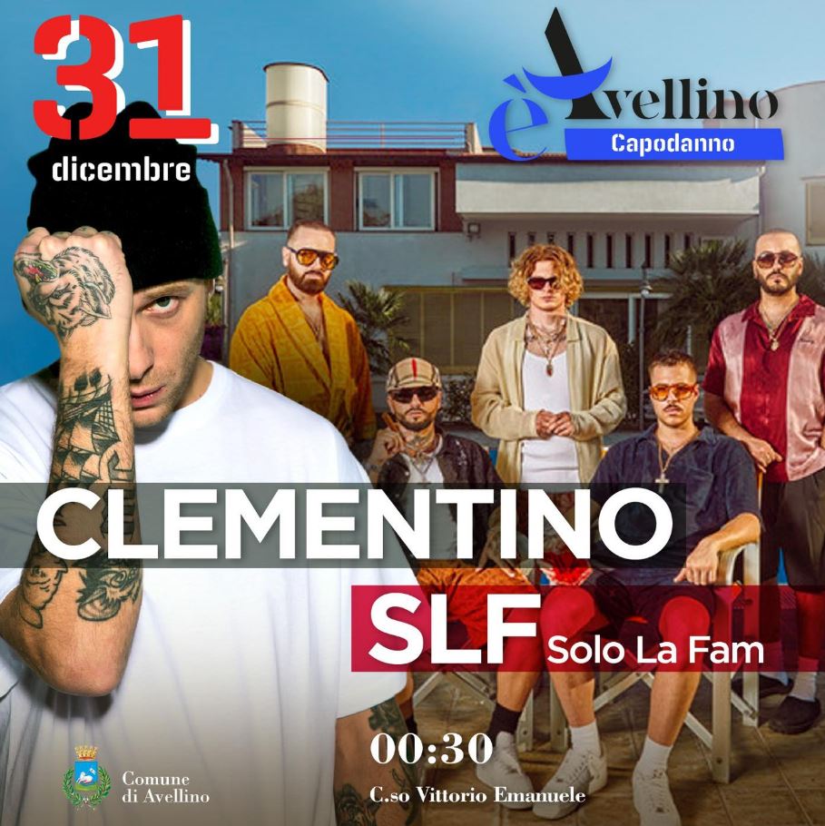 Capodanno, scatta il countdown: ad Avellino concerto di Clementino. A Benevento in scena la musica classica
