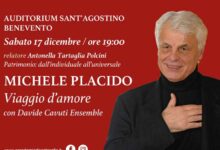 Il “Viaggio d’Amore” di Michele Placido: sabato un altro grande appuntamento con l’Accademia Santa Sofia