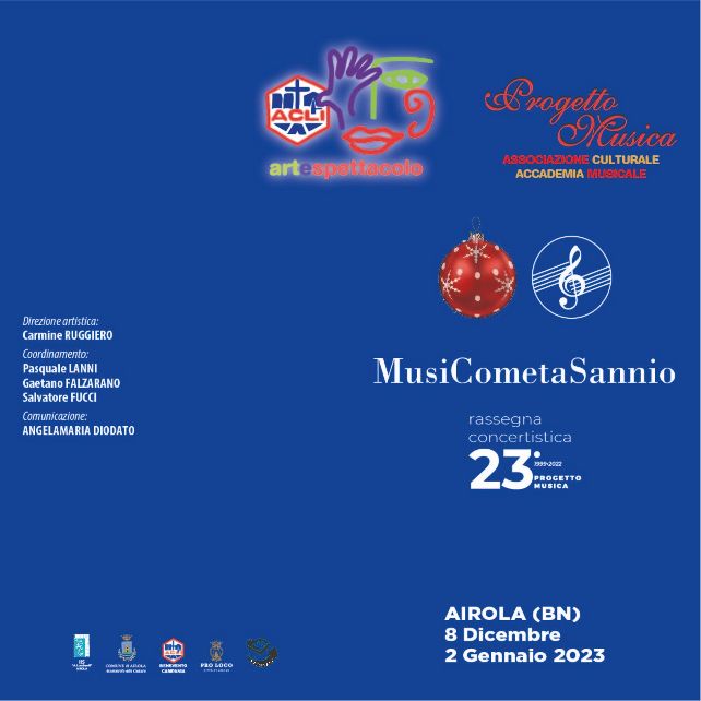 Airola, ecco la XXIII edizione di MusiCometaSannio tra note di classica, contemporanea e  jazz