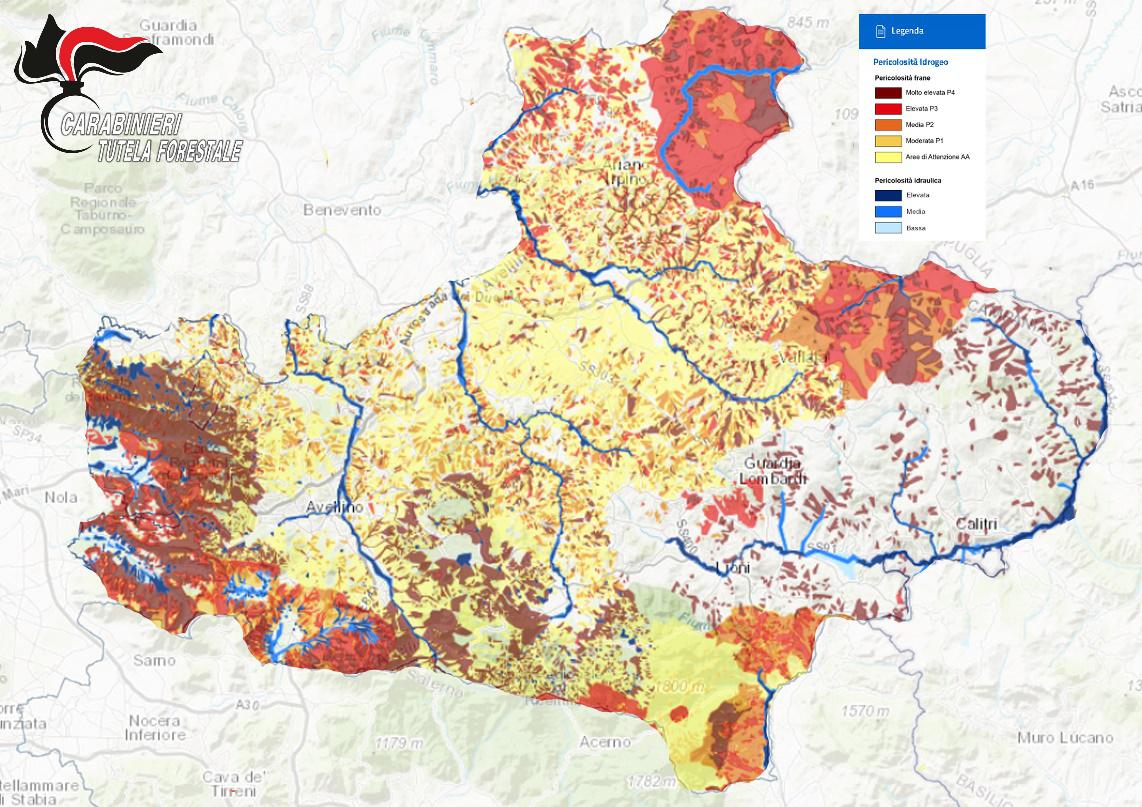 Avellino| Dissesto idrogeologico e abusivismo edilizio, l’azione dei Carabinieri Forestali
