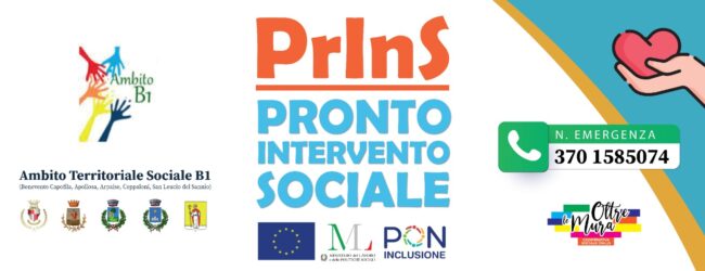 Benevento, nasce Prins: il Pronto Intervento Sociale