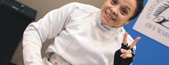 Scherma Paralimpica, ancora un podio per la Pasquino: seconda nella spada