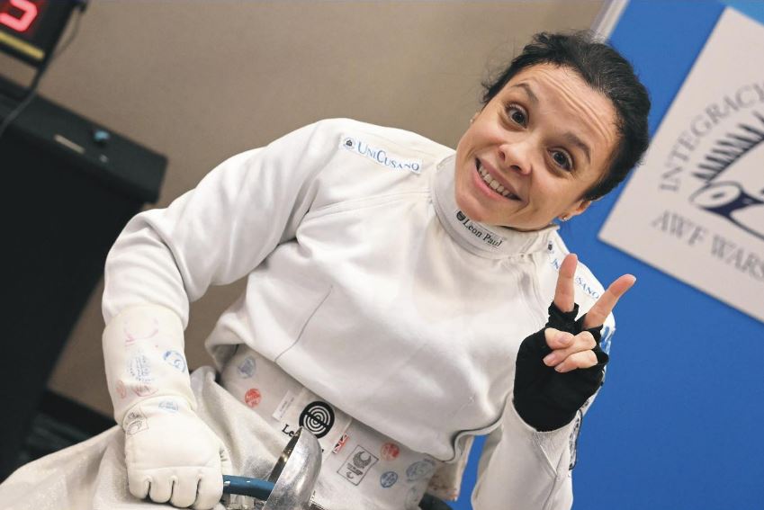 Scherma Paralimpica, ancora un podio per la Pasquino: seconda nella spada