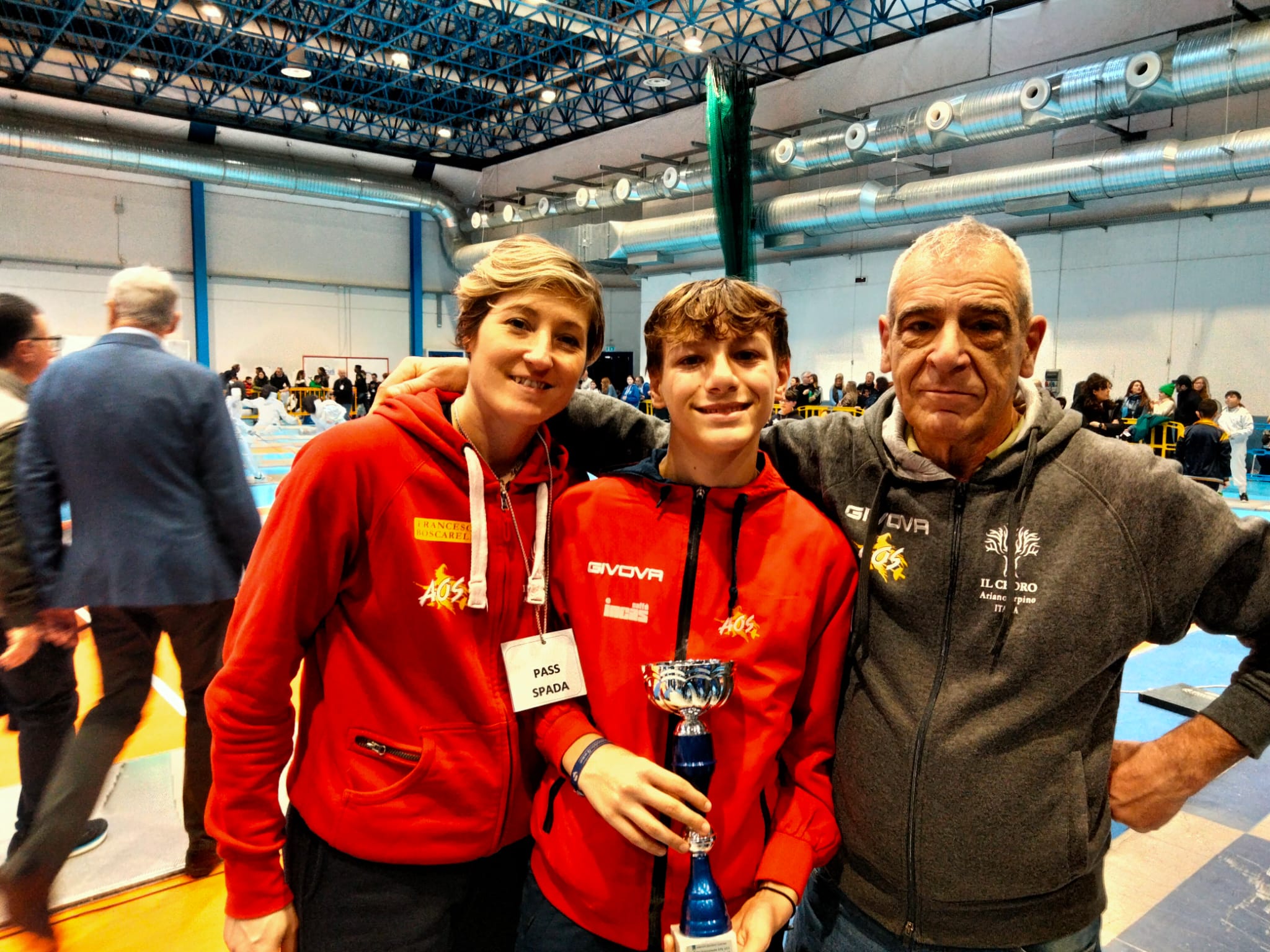 Scherma, inizio d’anno positivo per l’Accademia Olimpica Beneventana