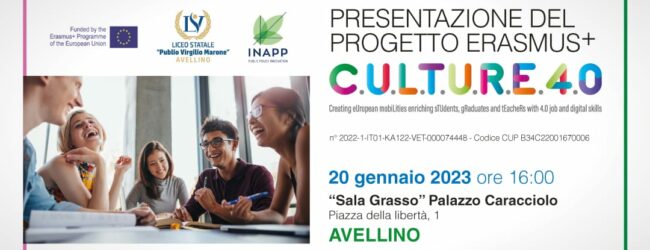 Avellino| Il liceo “Virgilio Marone” presenta il progetto “C.u.l.tu.r.e. 4.0”