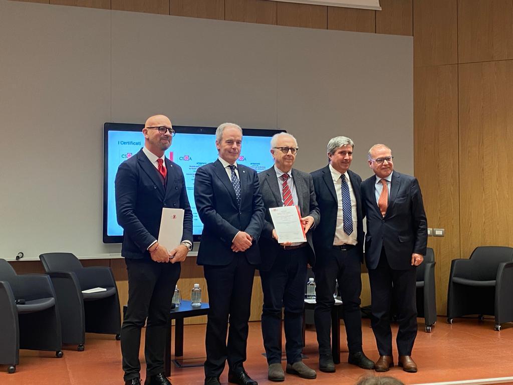 Il Moscati di Avellino primo in Italia ad avere certificazioni di eccellenza nella gestione del rischio in sanità